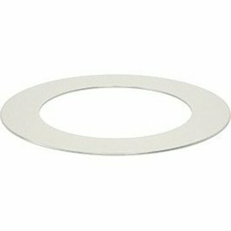BSC PREFERRED 1008-1010 Carbon Steel Ring Shims 0.0100 Thick 1 ID, 10PK 3088A326
